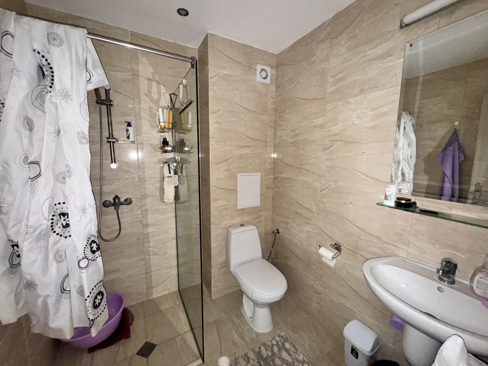 Three-room apartment with a view of the pool in the Sea Dreams complex in Sveti Vlas