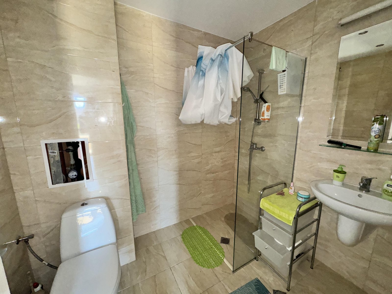 Three-room apartment with a view of the pool in the Sea Dreams complex in Sveti Vlas