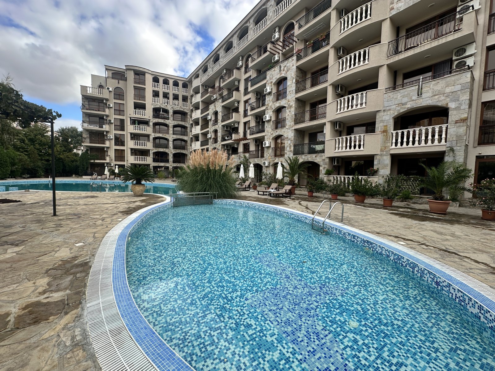 2-room apartment in the Kalia Complex at Sunny Beach in Bulgaria