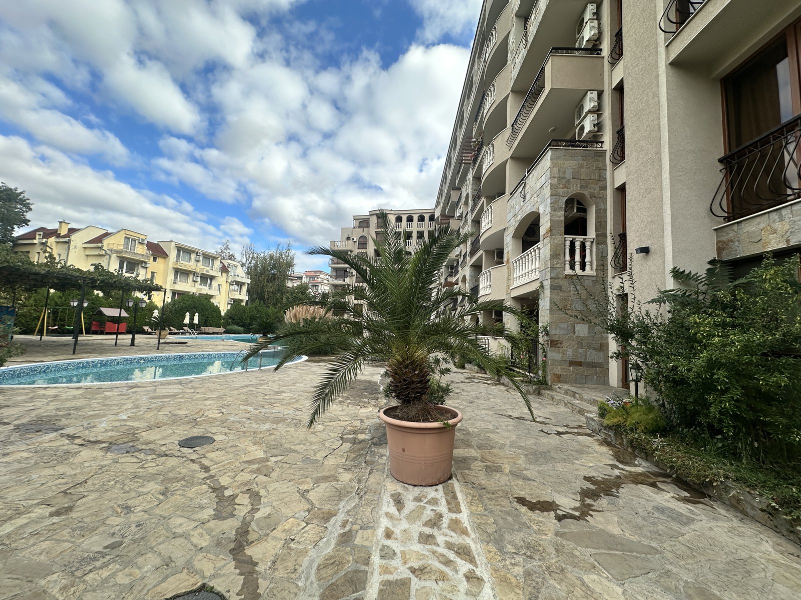 2-room apartment in the Kalia Complex at Sunny Beach in Bulgaria