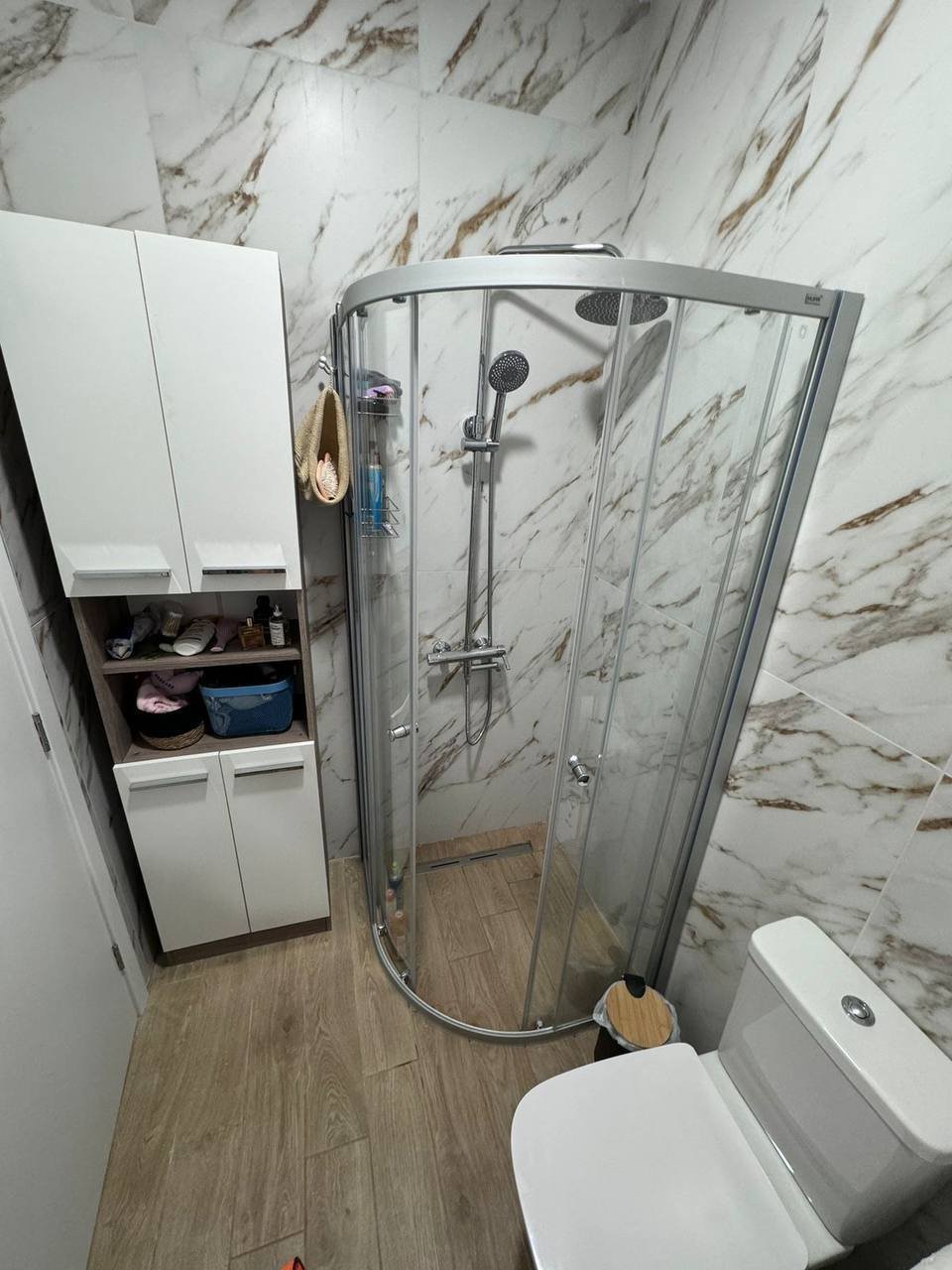 Three-room apartment with sea view in the Domenico complex at Sunny Beach