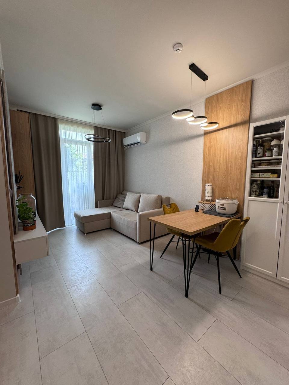 Three-room apartment with sea view in the Domenico complex at Sunny Beach