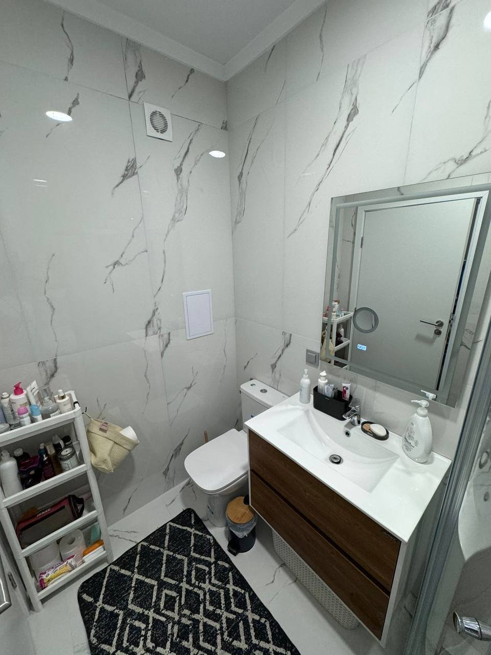 Three-room apartment with sea view in the Domenico complex at Sunny Beach