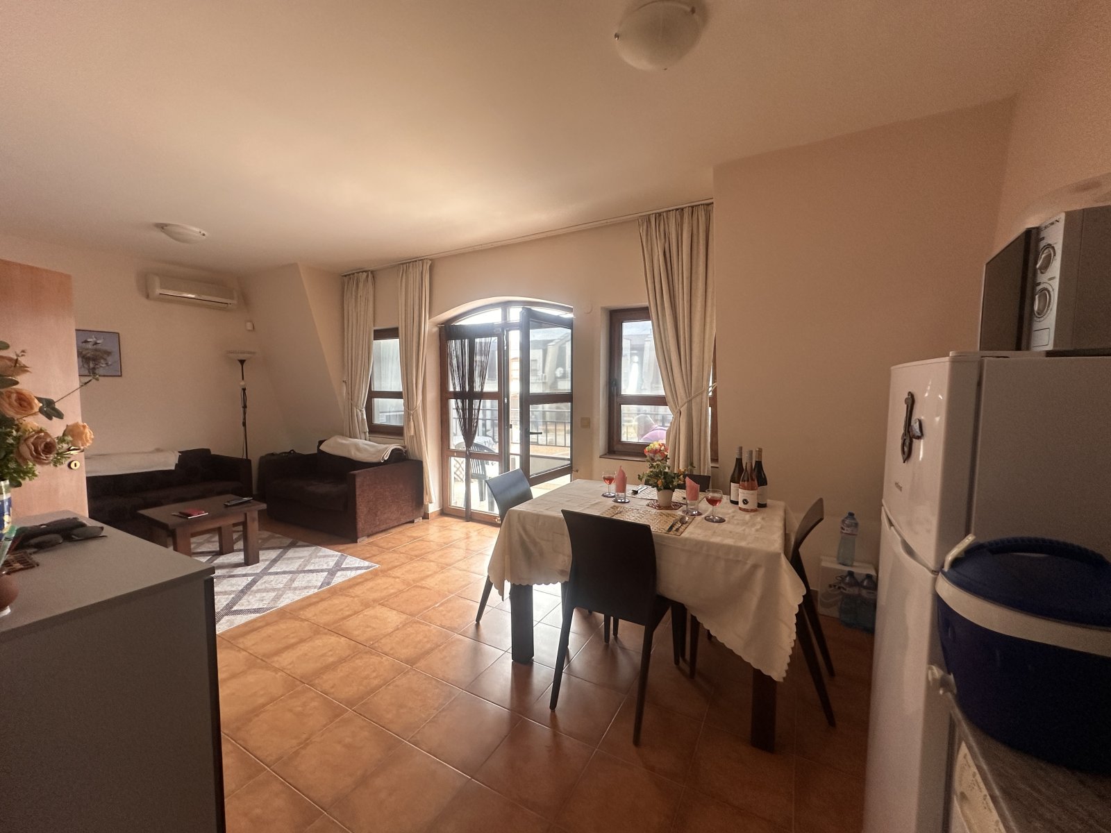 3-room apartment in Nessebar View with sea view, Kosharitsa, Bulgaria