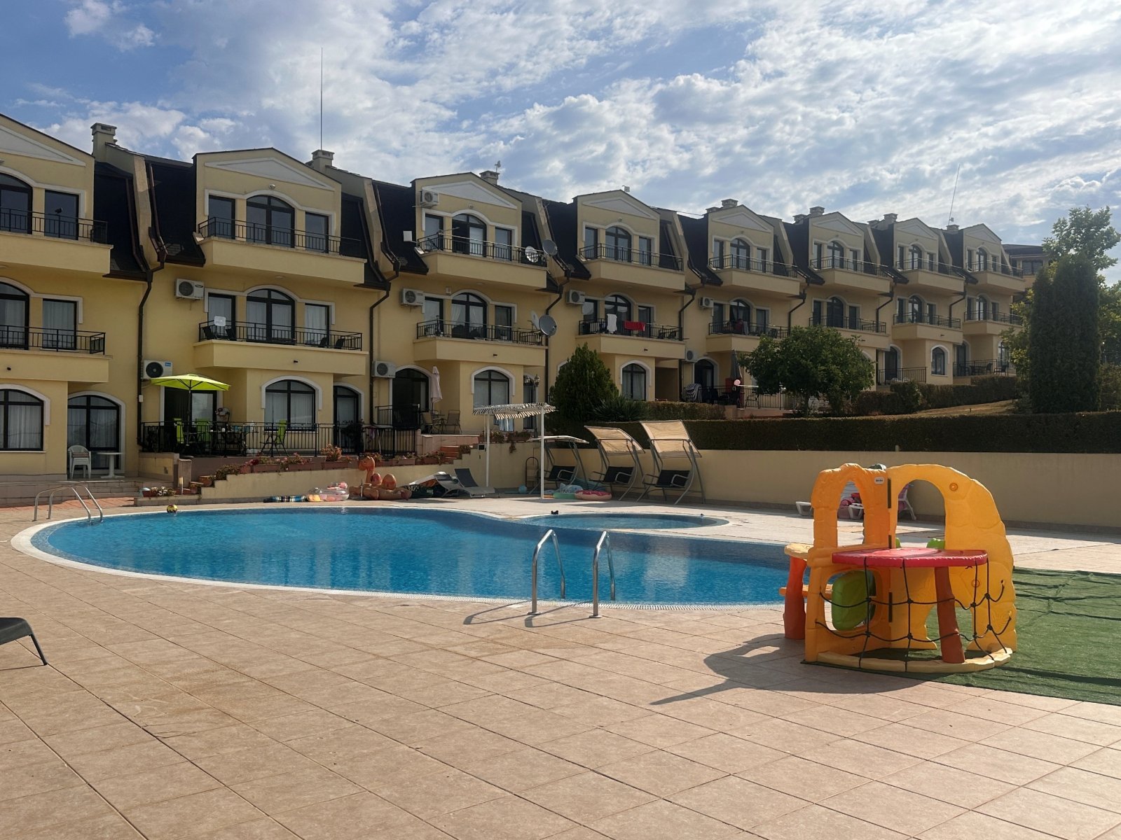 3-room apartment in Nessebar View with pool view, Kosharitsa, Bulgaria