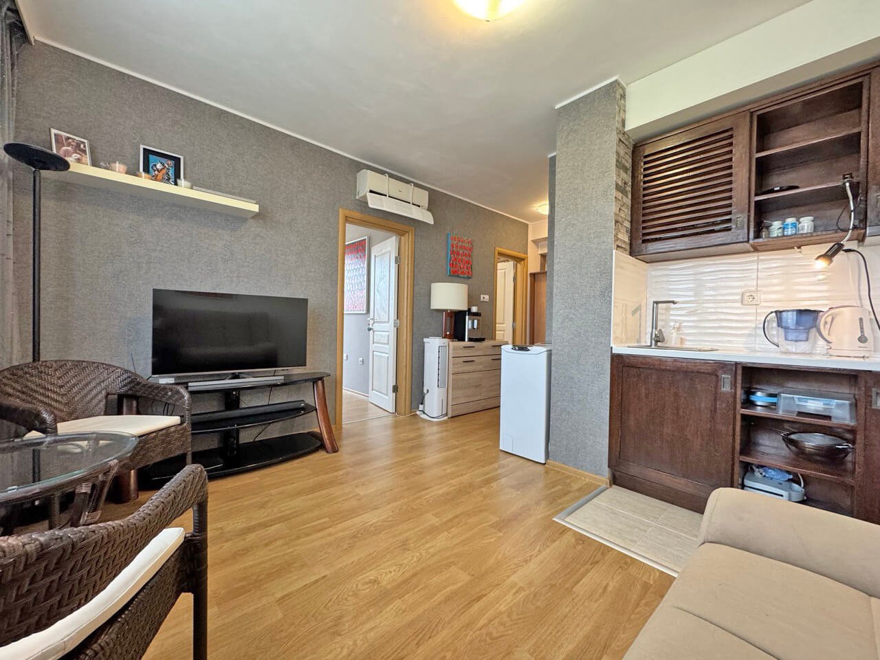 Sunny Beach: Two-room apartment in the Messembria Resort complex at Sunny Beach 