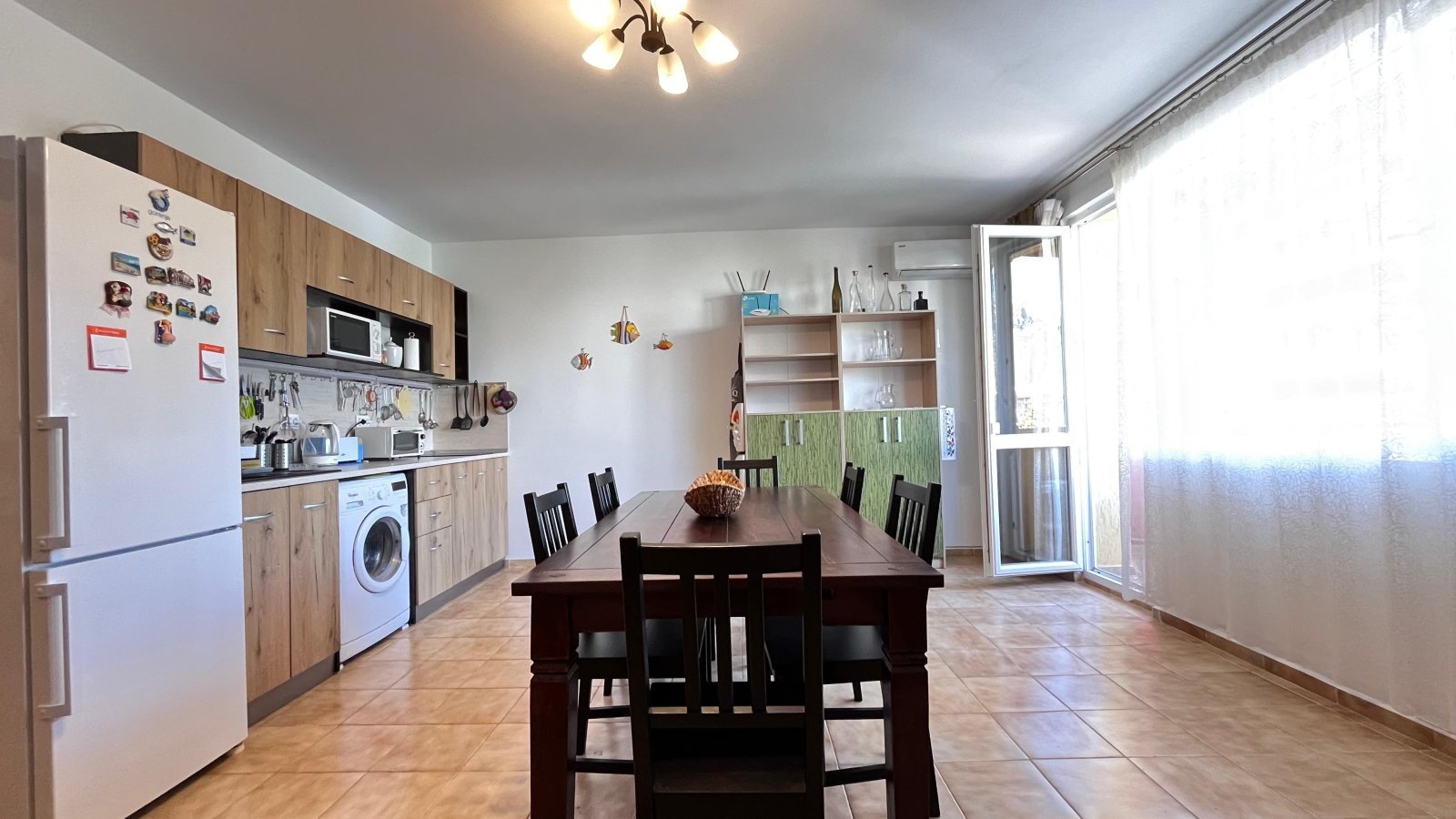 Ravda: Spacious two-room apartment without maintenance fees in Ravda – just a few minutes from the South Beach 