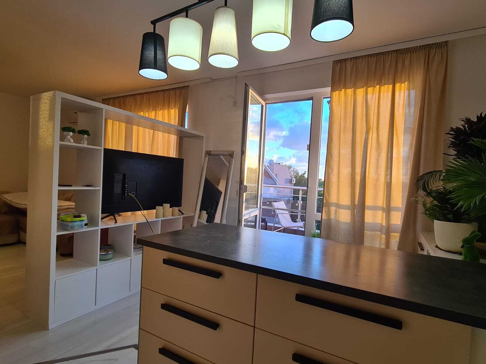 Spacious maisonette apartment with sea view in Ravda