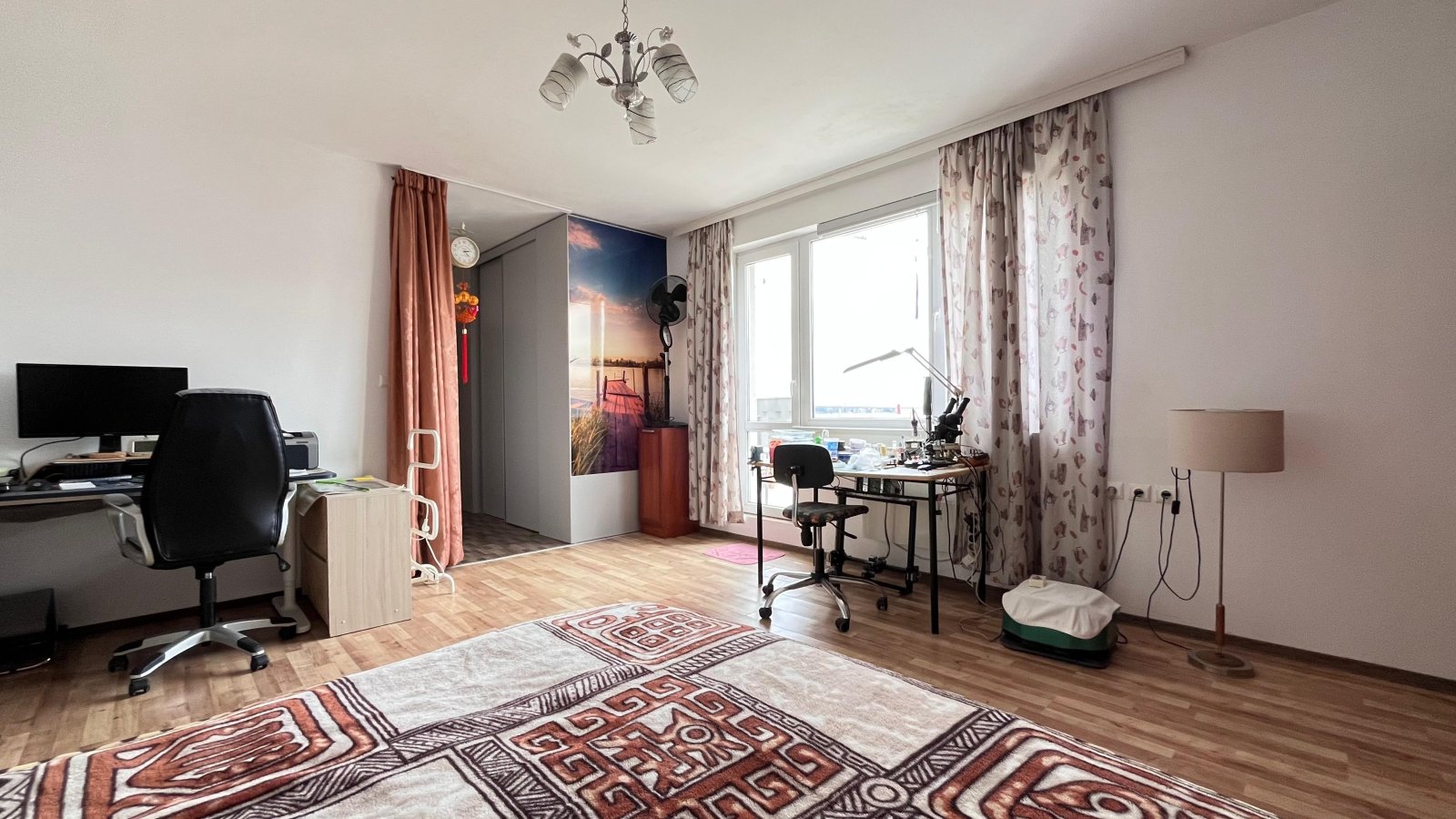 Spacious two-room apartment with sea view – close to the beach in Ravda