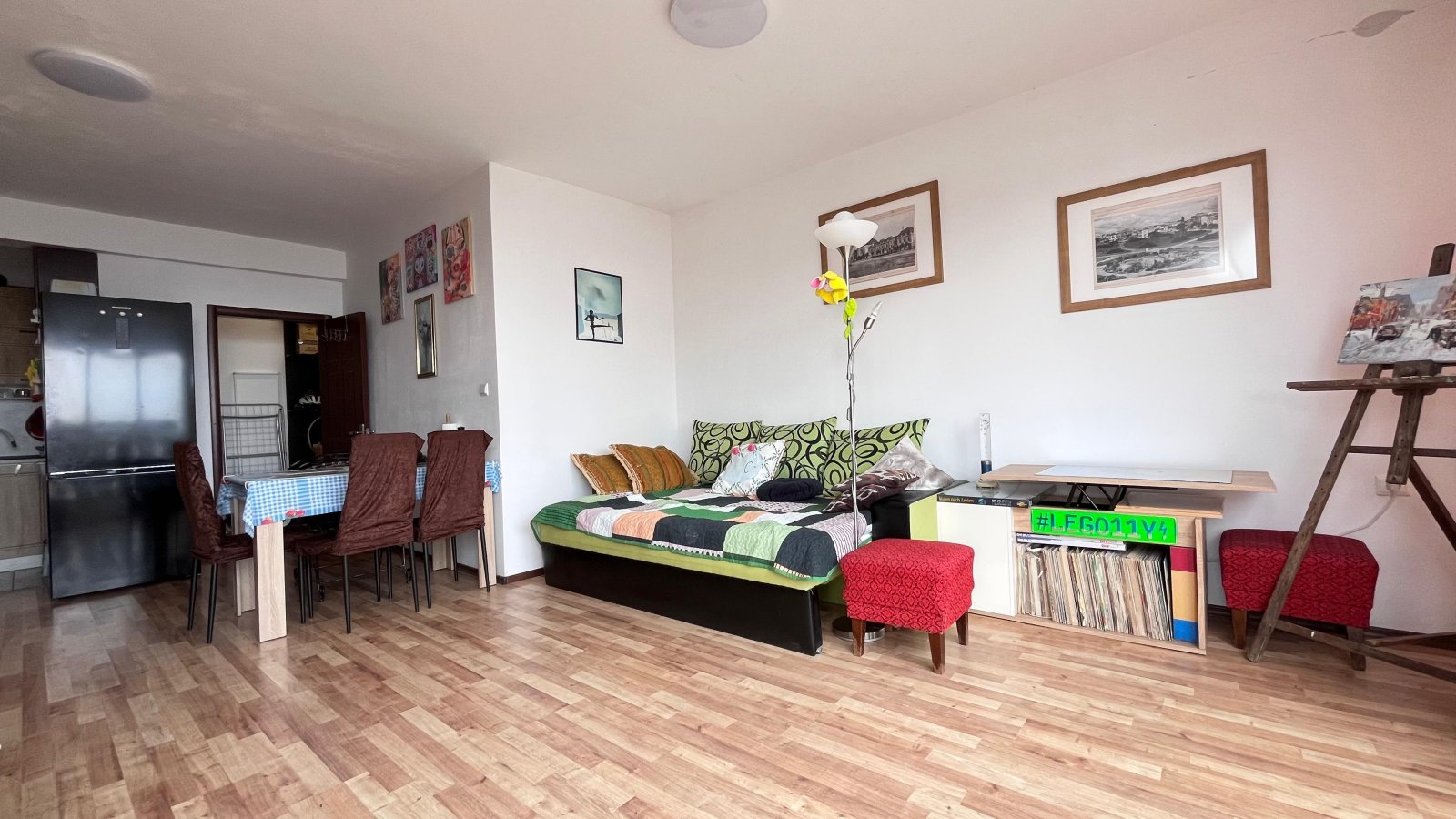 Spacious two-room apartment with sea view – close to the beach in Ravda