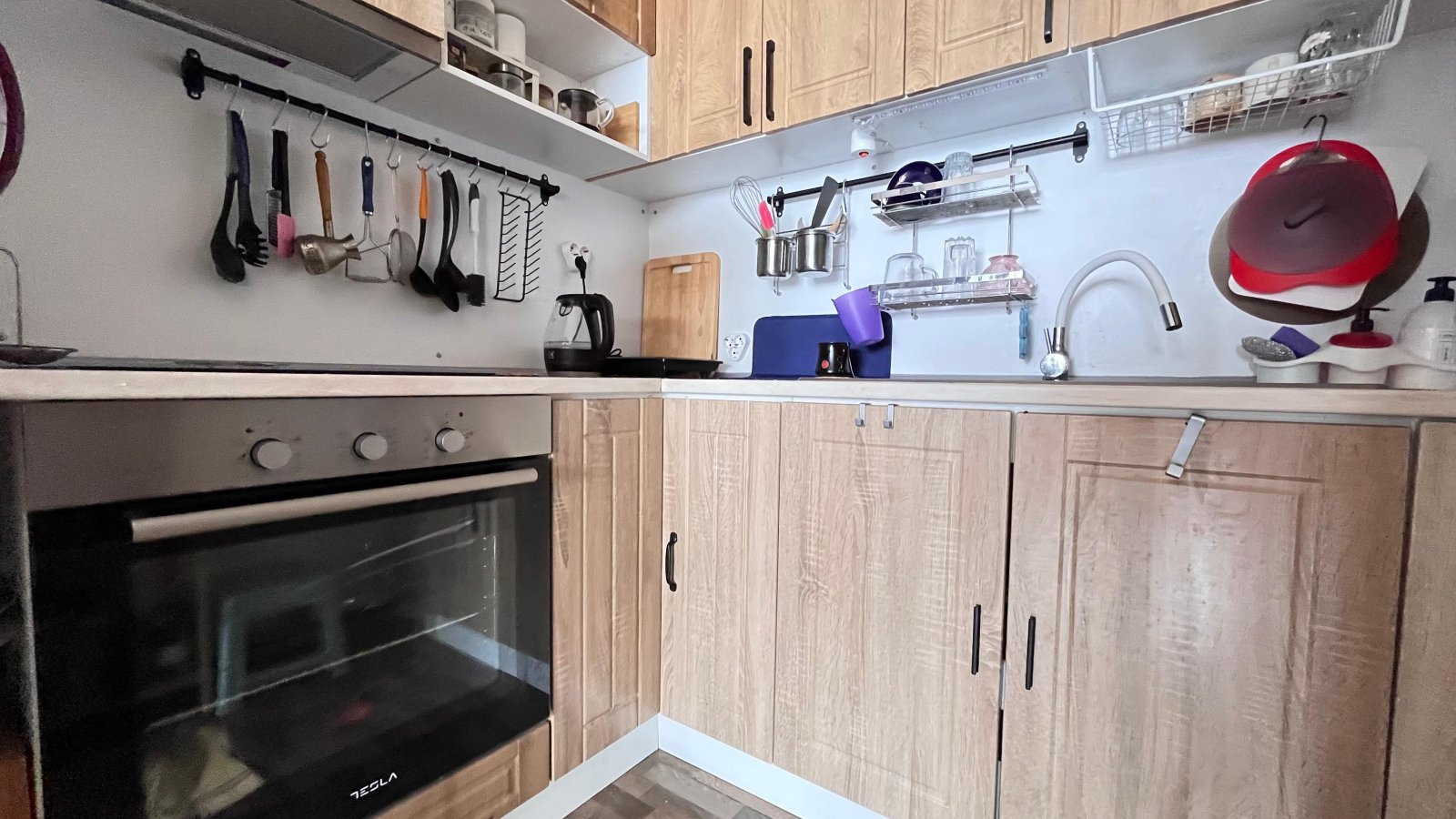 Spacious two-room apartment with sea view – close to the beach in Ravda