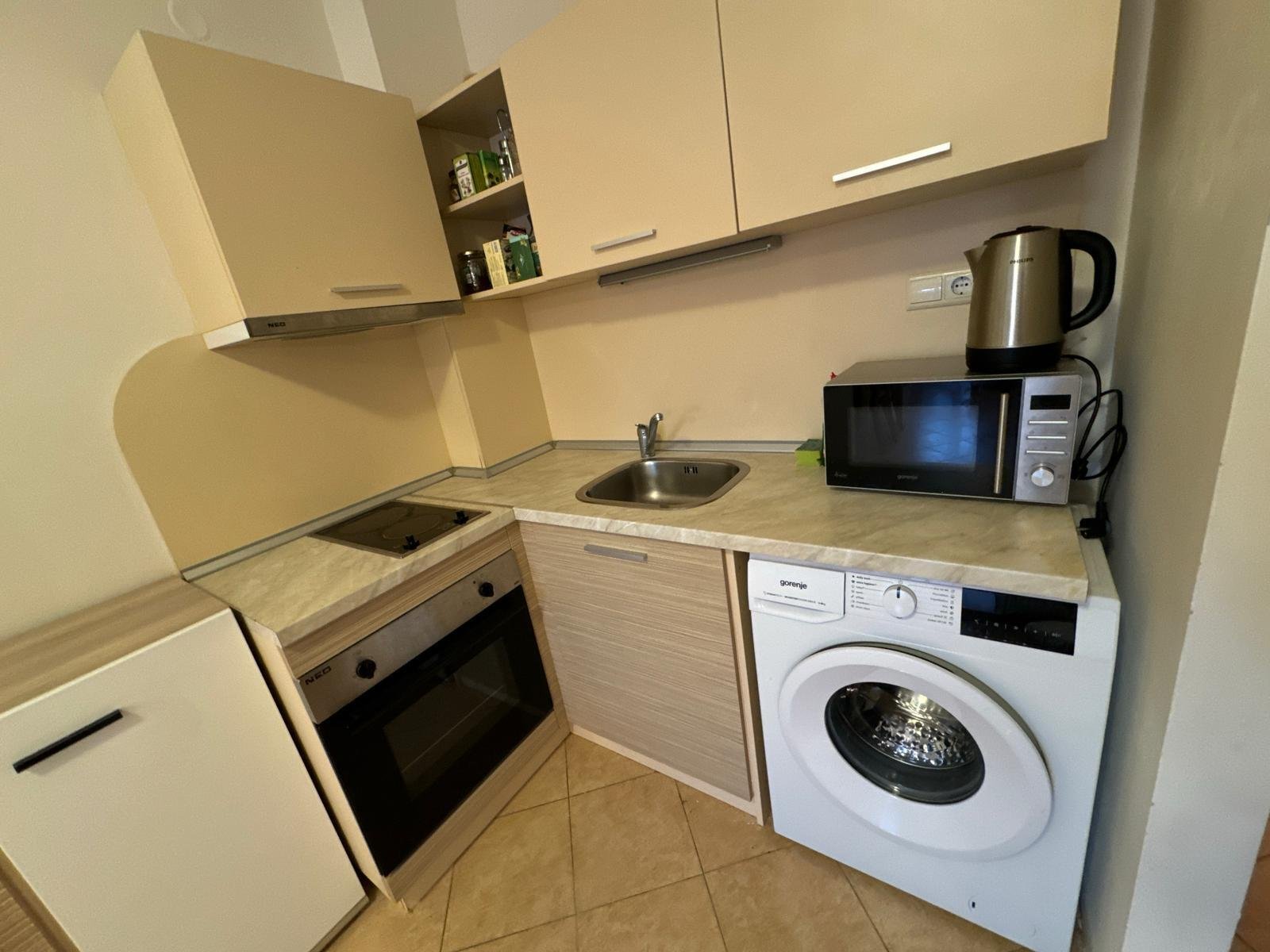 Two-room apartment in the Royal Sun complex at Sunny Beach