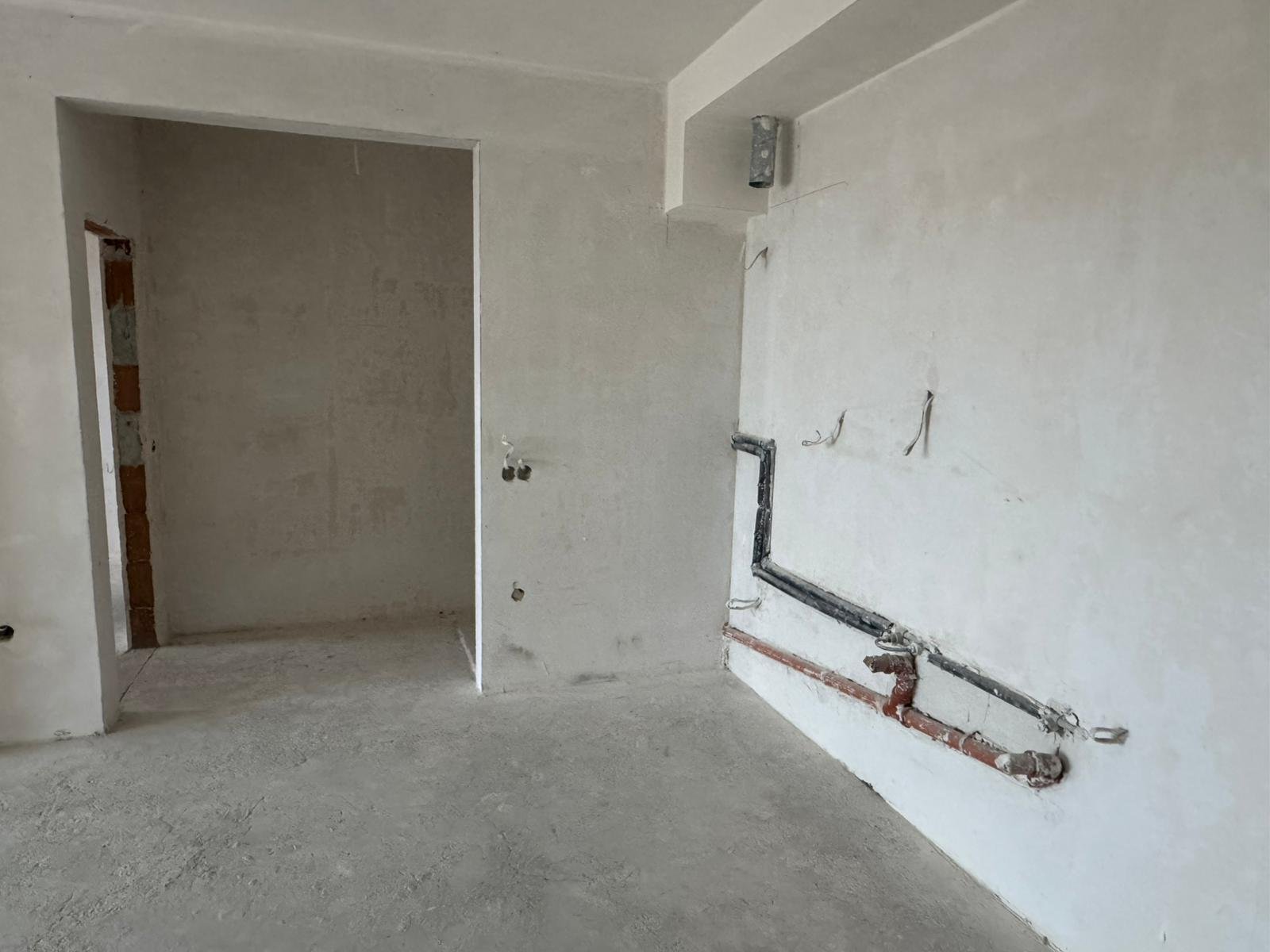 3-room new-build apartment in shell condition with sea view, Muskat Vineyards Resort, Aheloy, Bulgaria