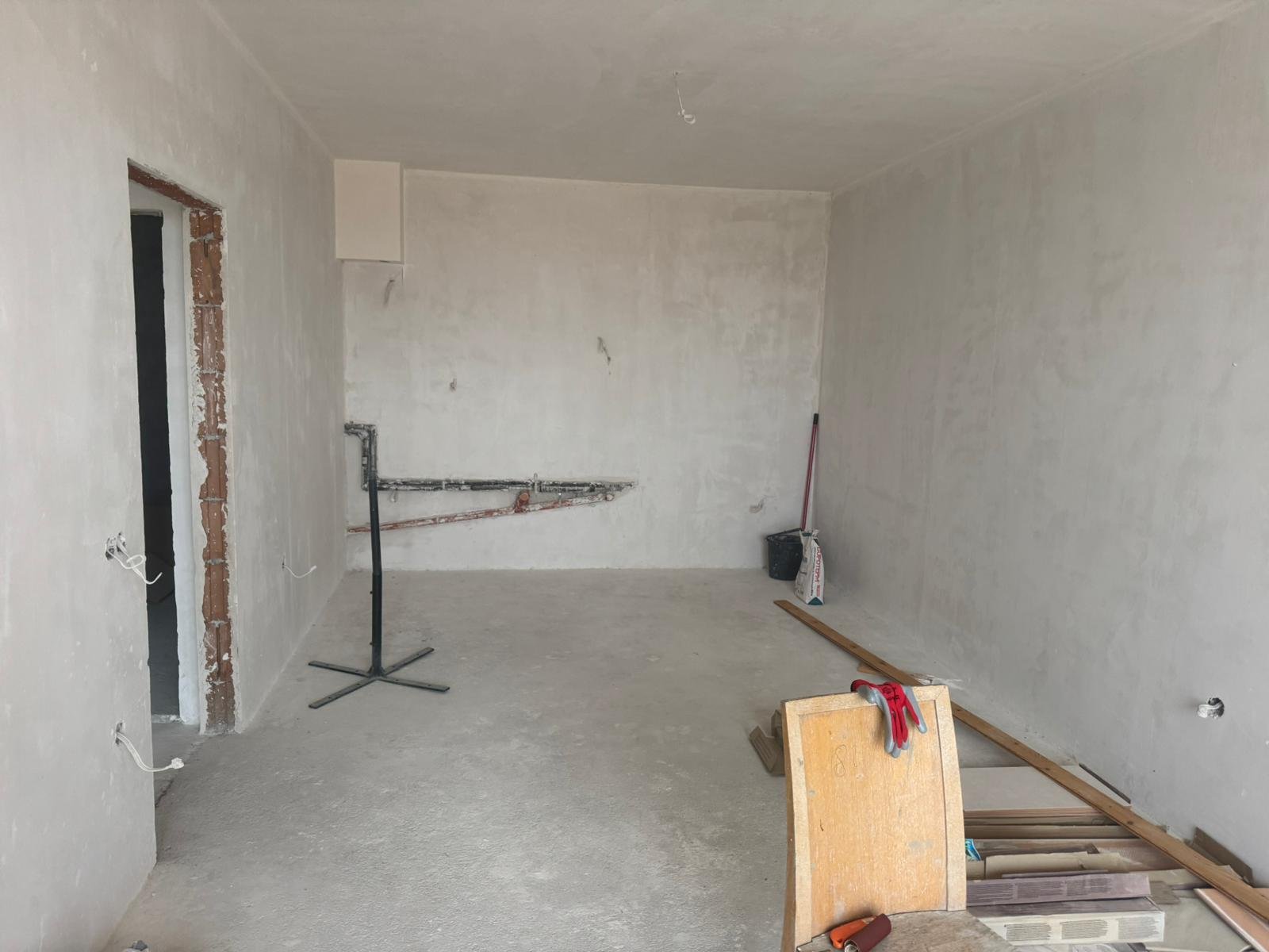 2-room new construction apartment in shell condition with sea view, Muskat Vineyards Resort, Aheloy, Bulgaria