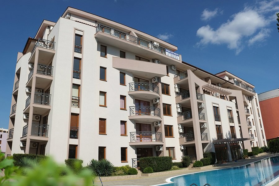 2-room apartment in the Marvel 1 complex, Sunny Beach, Bulgaria