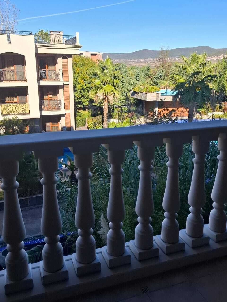 Two-room apartment in the Cascadas complex at Sunny Beach