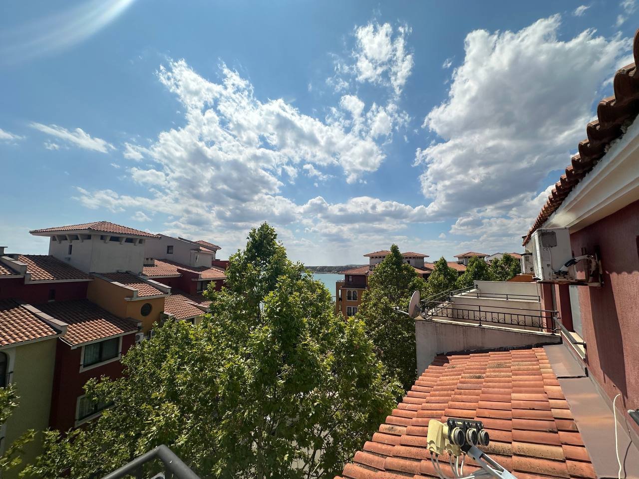 2-room apartment in Marina with sea view, Cape Aheloy, Bulgaria