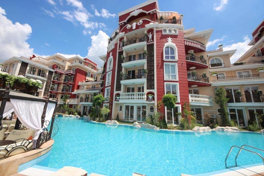 Two-room apartment in the Mesambria Resort complex, Sunny Beach, Bulgaria