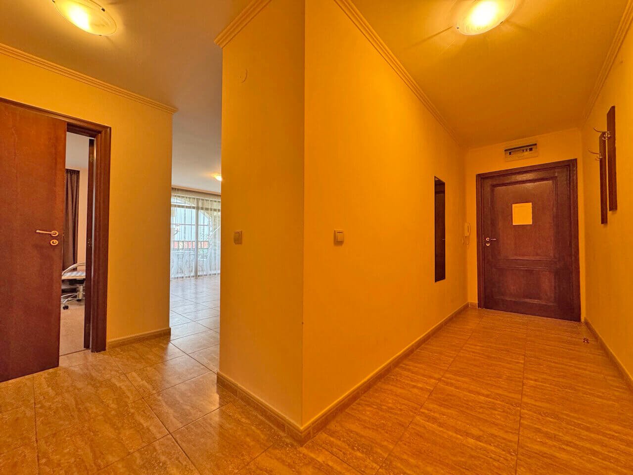 Two-room apartment in the Etara complex with a view of the garden in Sveti Vlas, Bulgaria