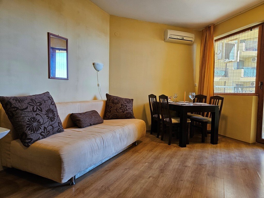 1+1 apartment in the Amadeus 5 complex at Sunny Beach in Bulgaria
