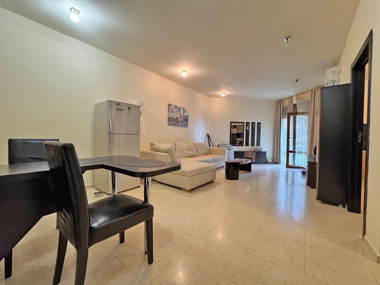 Two-room apartment in the Garden of Eden complex with a view of the garden in Sveti Vlas, Bulgaria