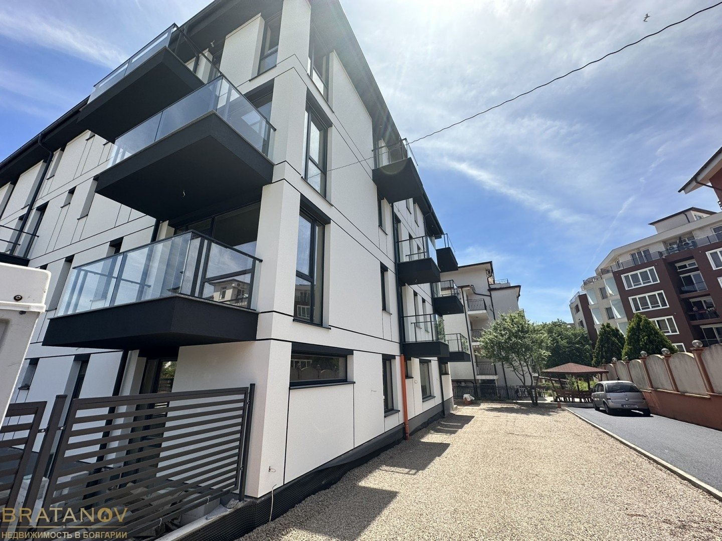 Various new construction apartments under rough construction in Ravda with sea view, Bulgaria