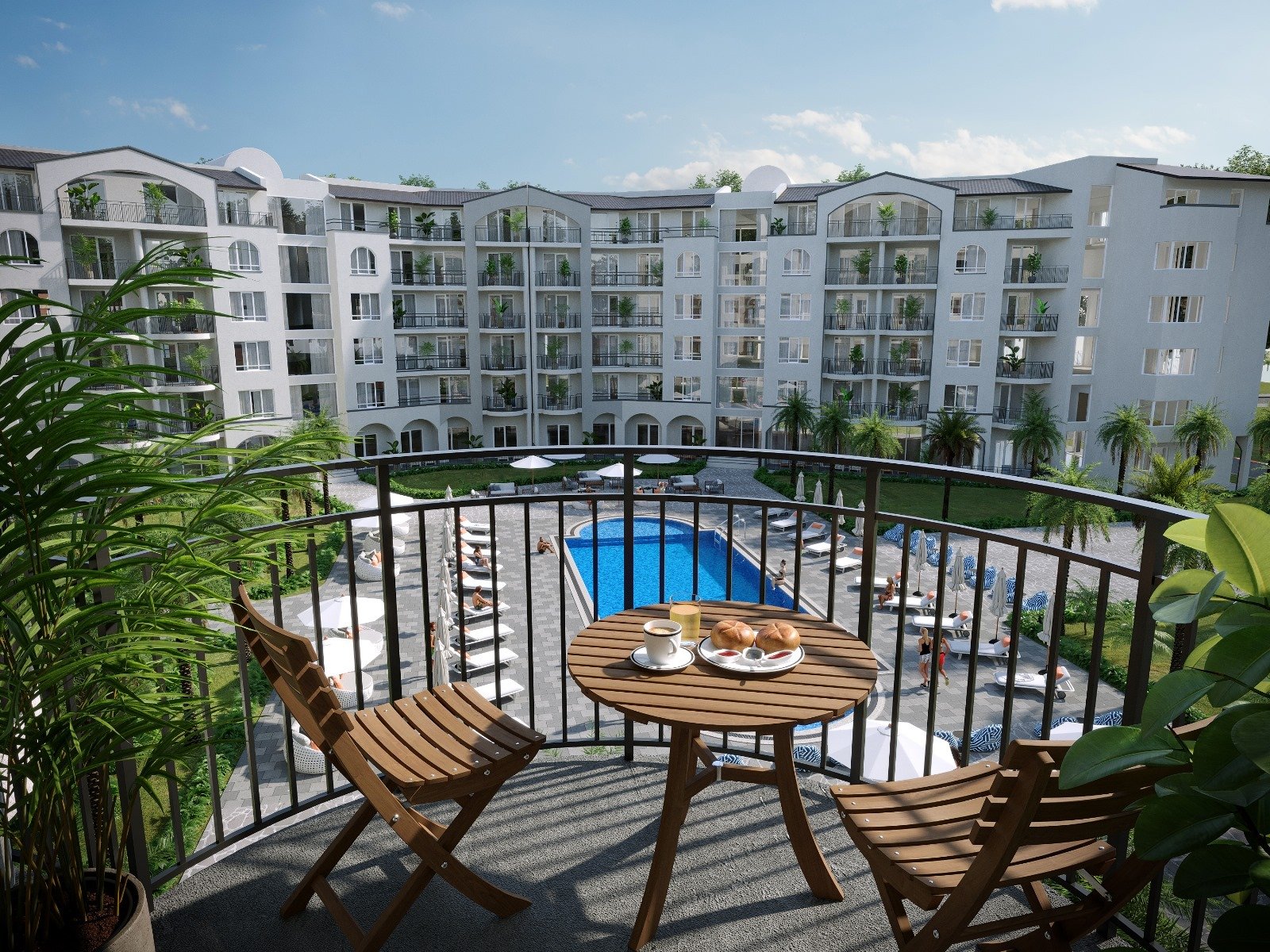 Sunny Beach: Studio in the Kakao Residence Sunny Beach Bulgaria 