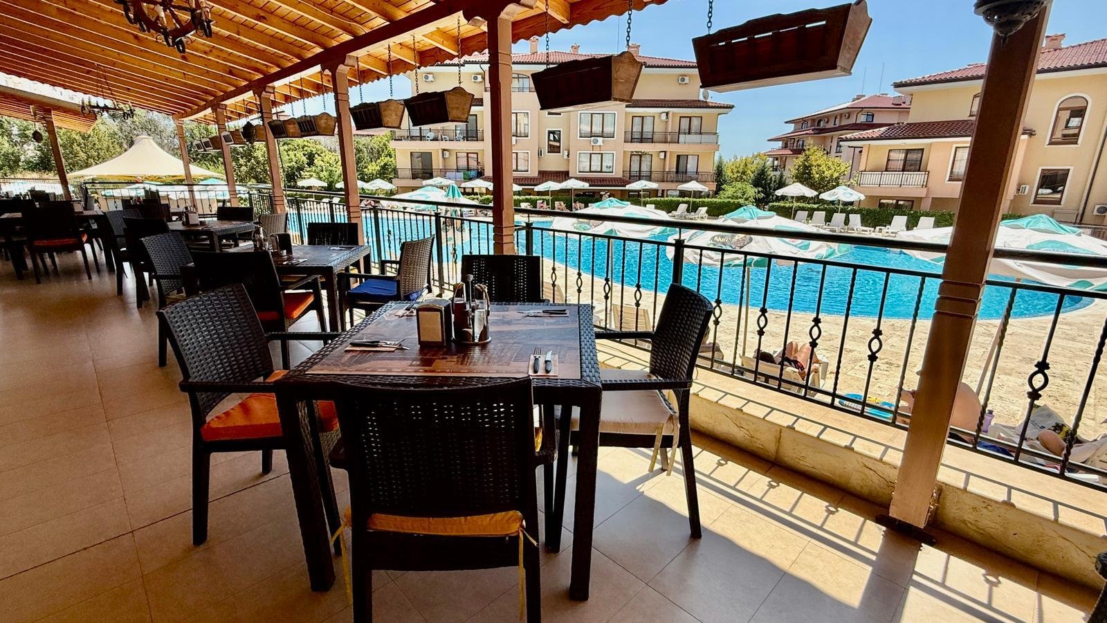 Two-room apartment with sea view in the Sky Dreams complex in Sveti Vlas, Bulgaria