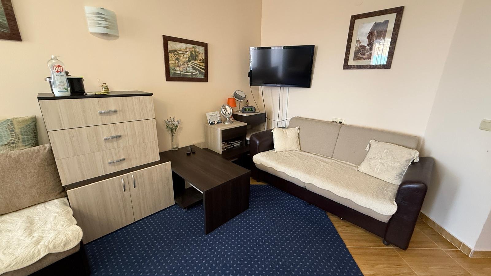 Two-room apartment with sea view in the Sky Dreams complex in Sveti Vlas, Bulgaria