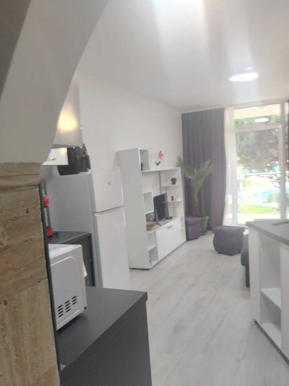 Studio with a view of the pool in the Djulia complex Sonnenstrand Bulgaria