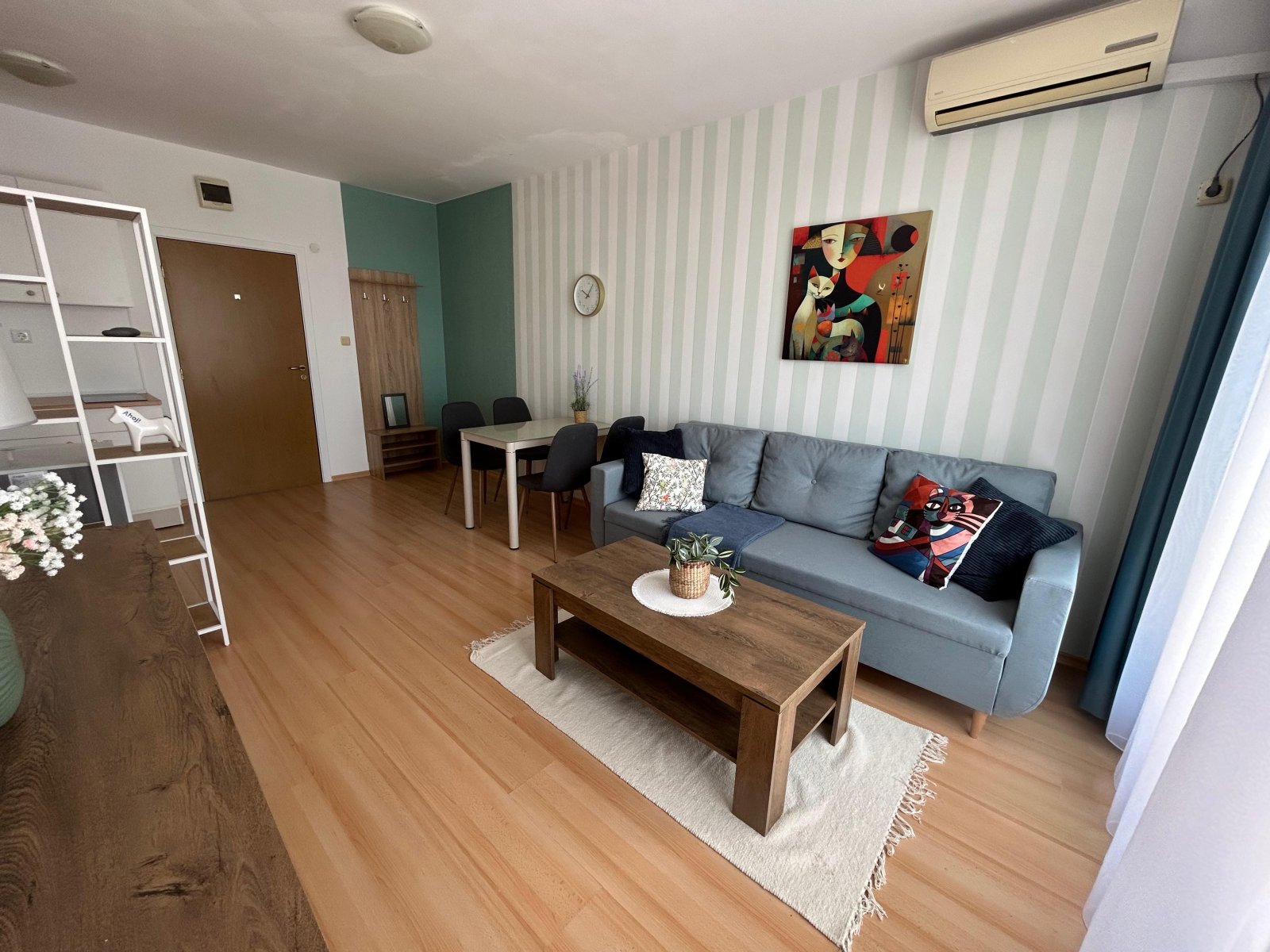 Two-room apartment in the 