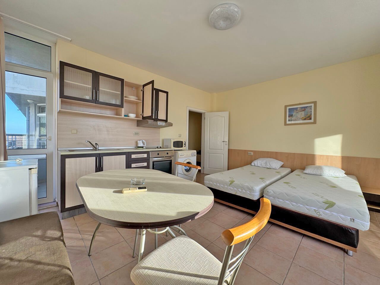 Two-room apartment in the 