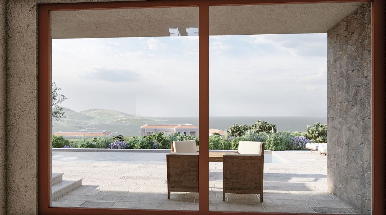 Luxusvilla mit Swimmingpool in der Bucht von Luštica, Montenegro