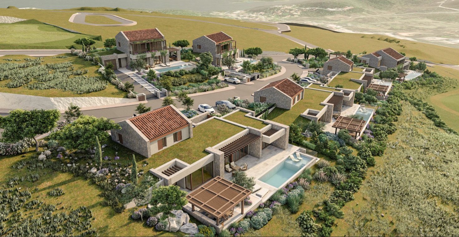 Luxusresidenzen zum Verkauf in der Bucht von Luštica – The Peaks Golf Residences & Botanika Villas Montenegro
