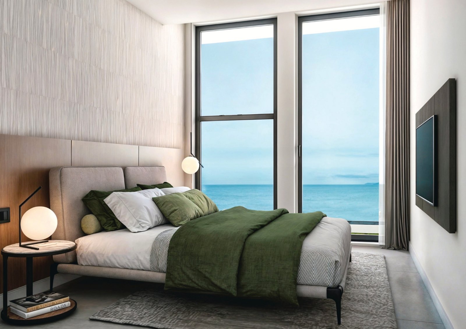 Eine moderne Wohnung in einer Residenz mit Meerblick – eine sinnvolle Investition.