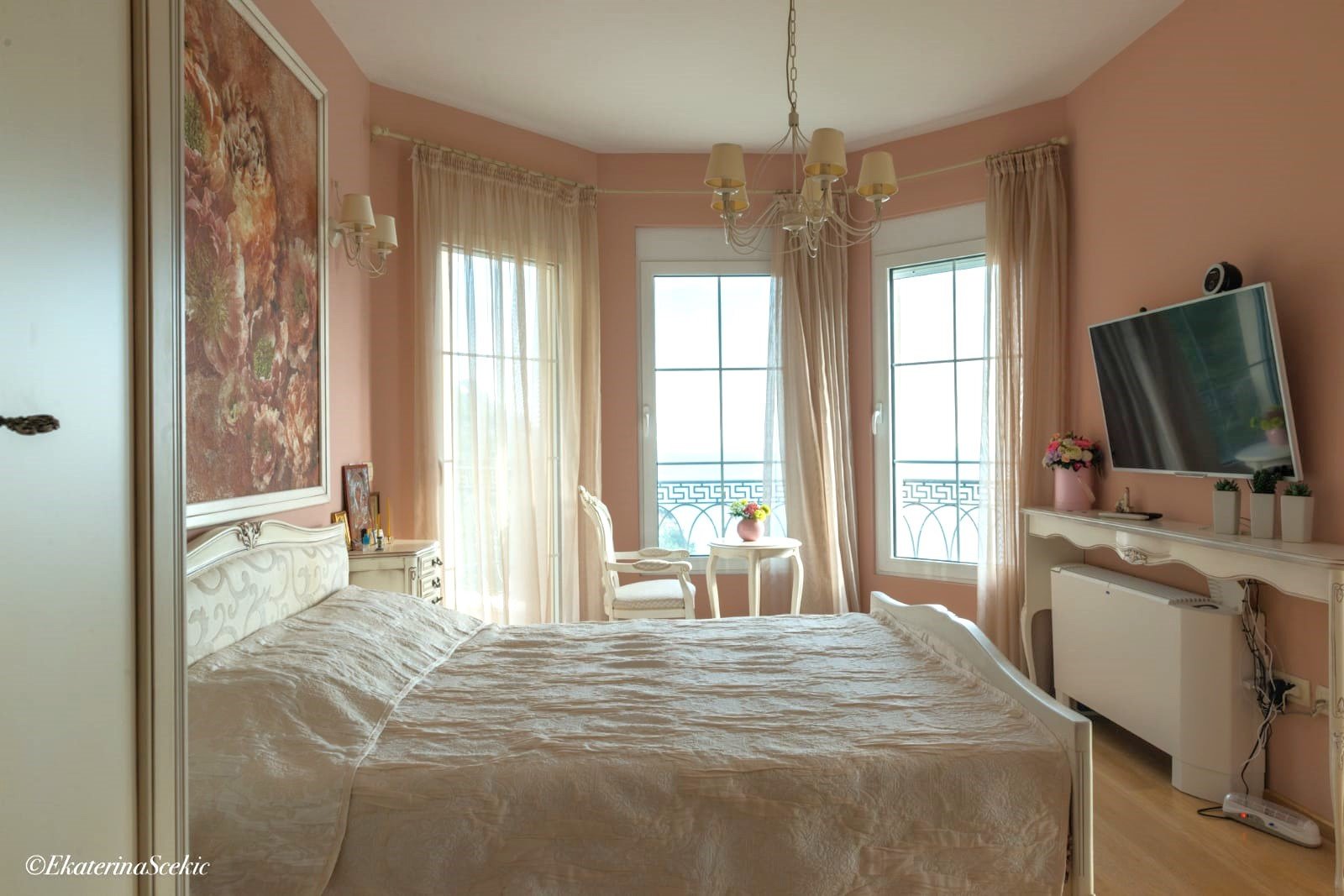 Beeindruckende Villa mit Panoramablick auf Meer und Berge in Perazića Do