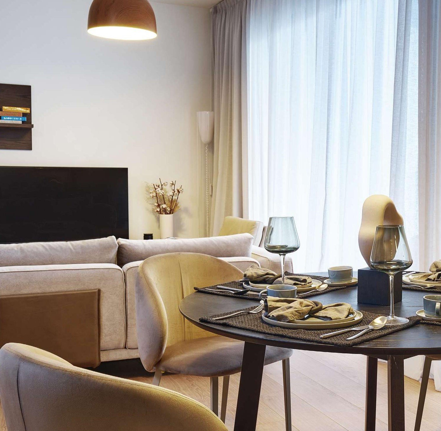 Luxuriöse Dreizimmerwohnung in der Nähe des Golfplatzes in Limassol zu einem günstigen Preis