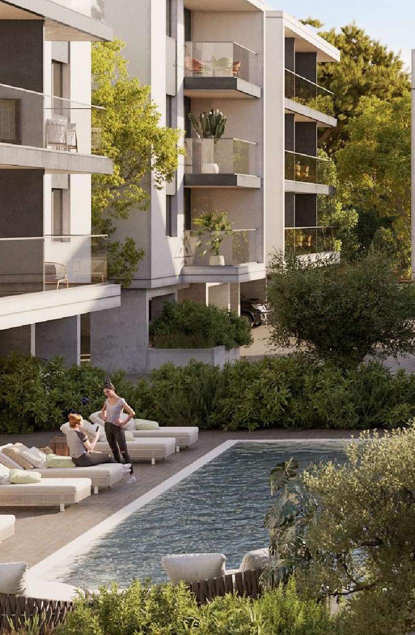 Luxuriöse Dreizimmerwohnung in der Nähe des Golfplatzes in Limassol zu einem günstigen Preis