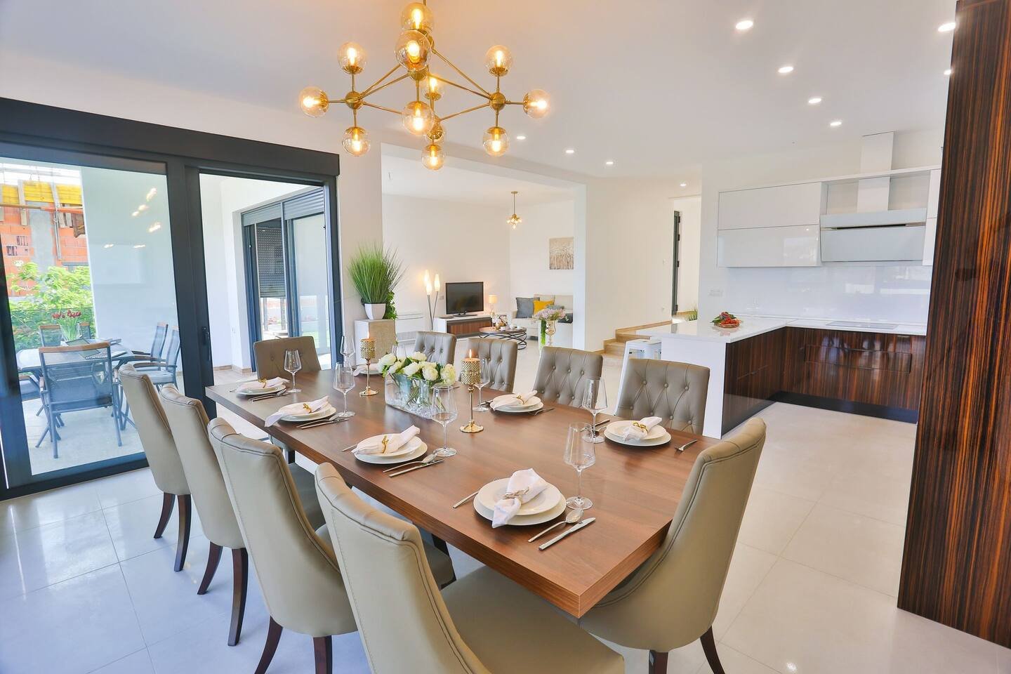 Designvilla, Wellnessbereich, Pool und Panoramablick Kučine Split