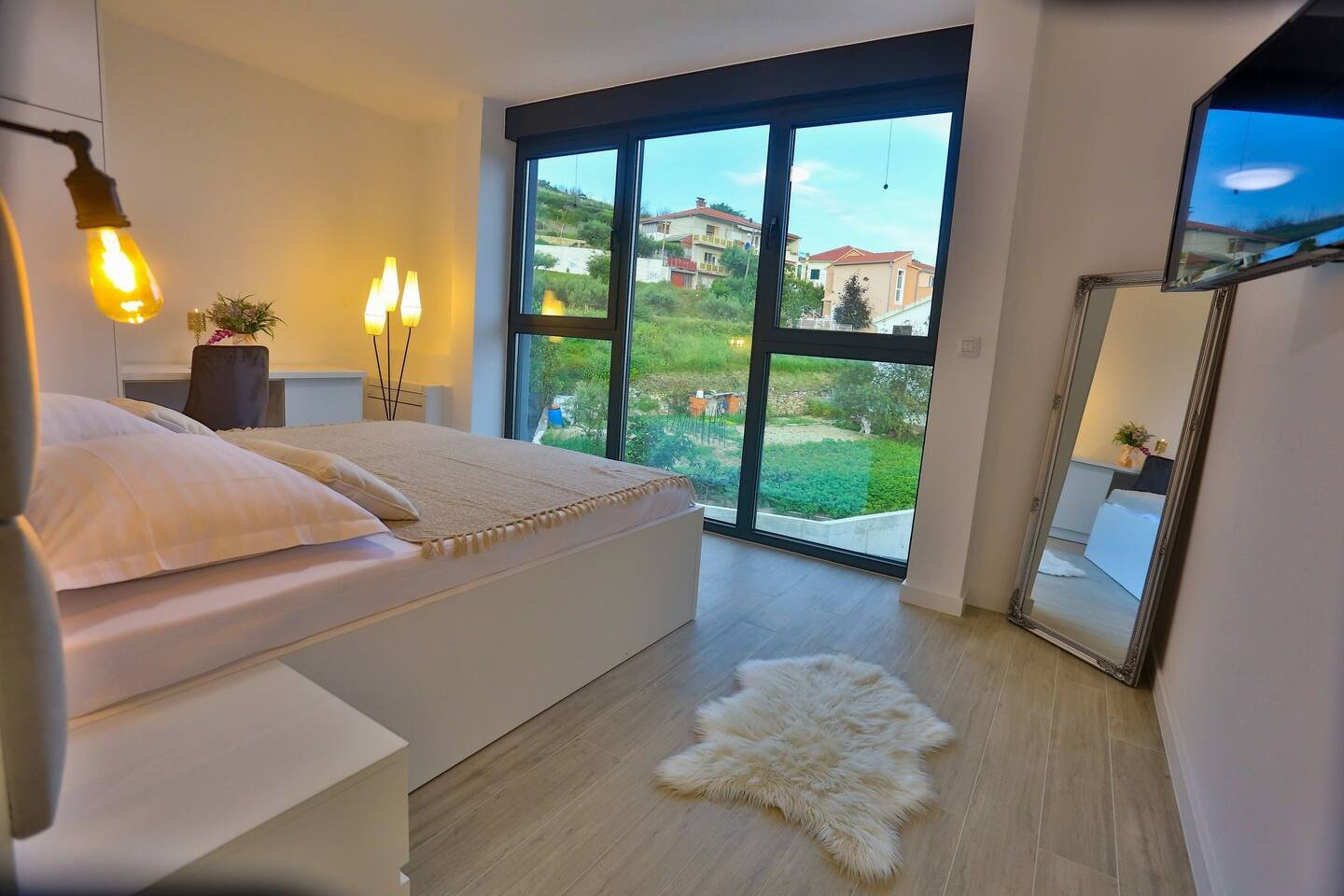 Designvilla, Wellnessbereich, Pool und Panoramablick Kučine Split