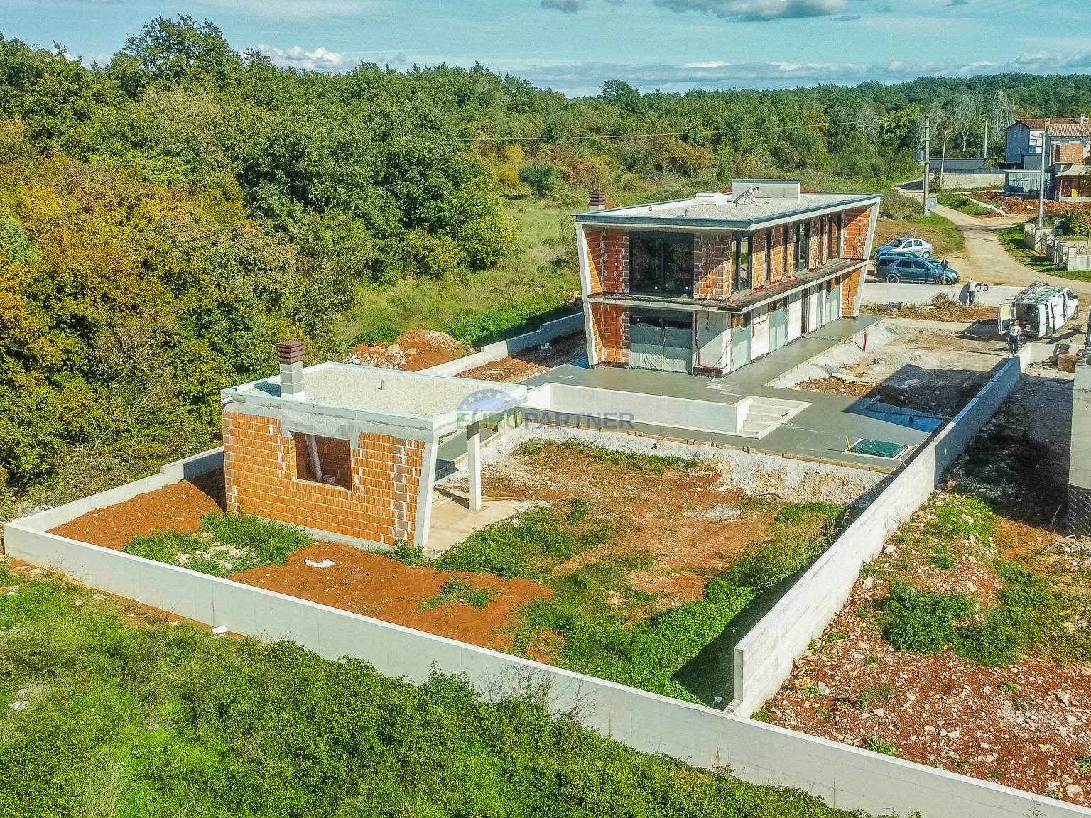 Moderne Villa, Privatsphäre, Pool und Waldruhe → Matulini, Poreč