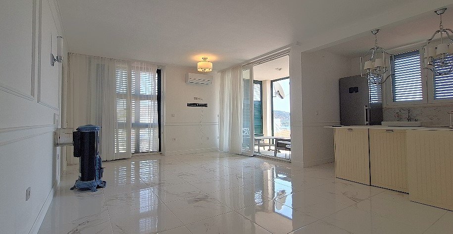 Geräumige Wohnung mit Meerblick und Ruhe, Rogoznica