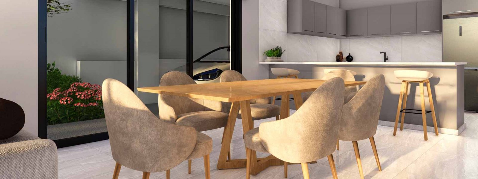 Großartiges 3+1-Zimmer-Apartment mit zwei Badezimmern, ideal als Kapitalanlage in der Nähe von Meer und Golfplatz.