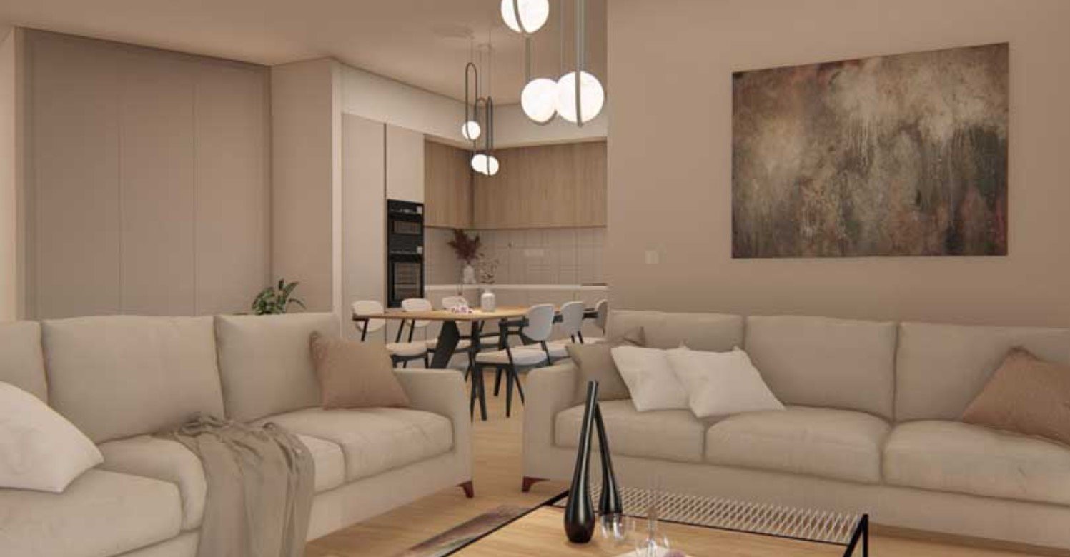 Luxuriöses Zwei-Zimmer-Apartment mit Meer- und Stadtblick in Limassol