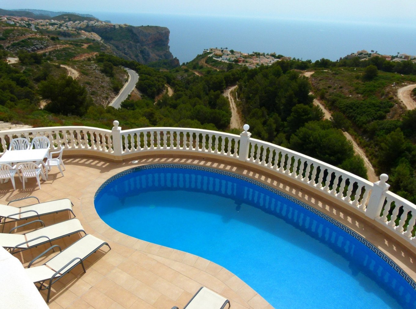 Villa mit fantastischem Meer- und Bergblick – Luxus, Ruhe und Natur in Cumbre del Sol, Benitachell