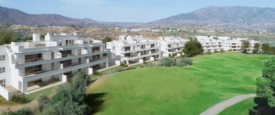 Luxuriöses Penthouse am Golfplatz – zeitloses Design und Panoramablick, Costa del Sol