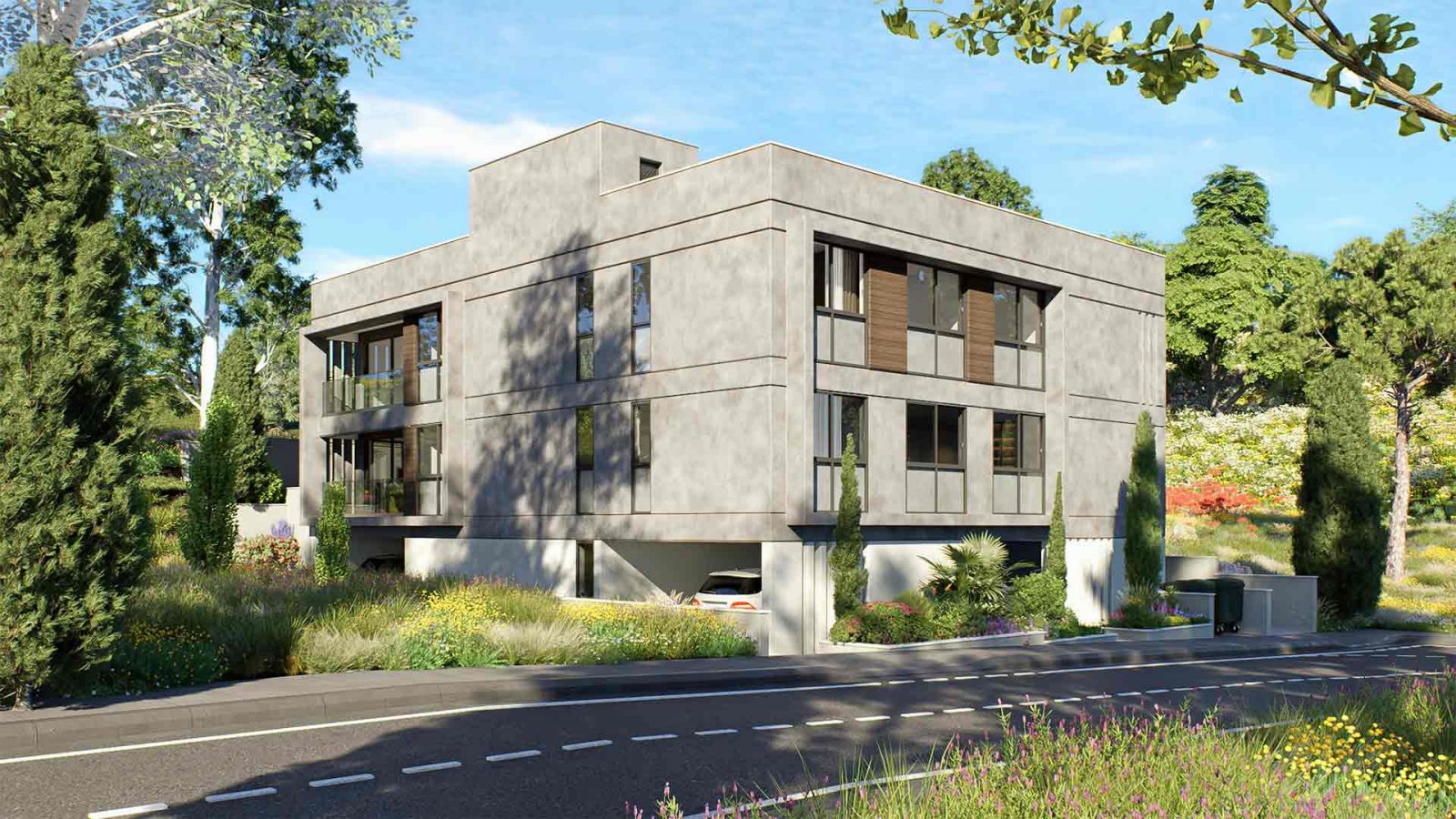 Großzügiges 2+1-Zimmer-Apartment in ruhiger Lage in Paphos – moderner Komfort, Privatsphäre und optimale Raumaufteilung.