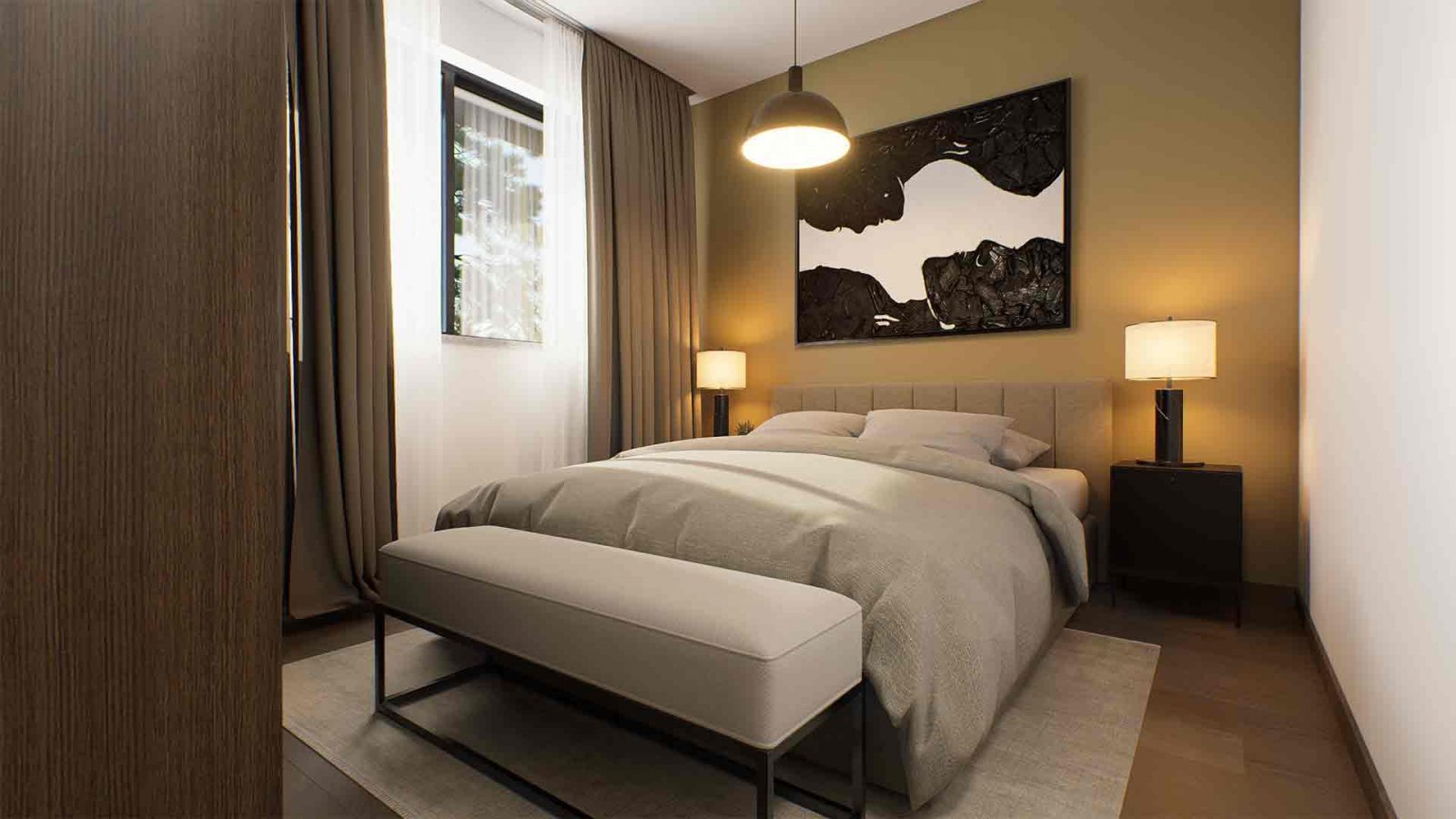 Großzügiges 2+1-Zimmer-Apartment in ruhiger Lage in Paphos – moderner Komfort, Privatsphäre und optimale Raumaufteilung.