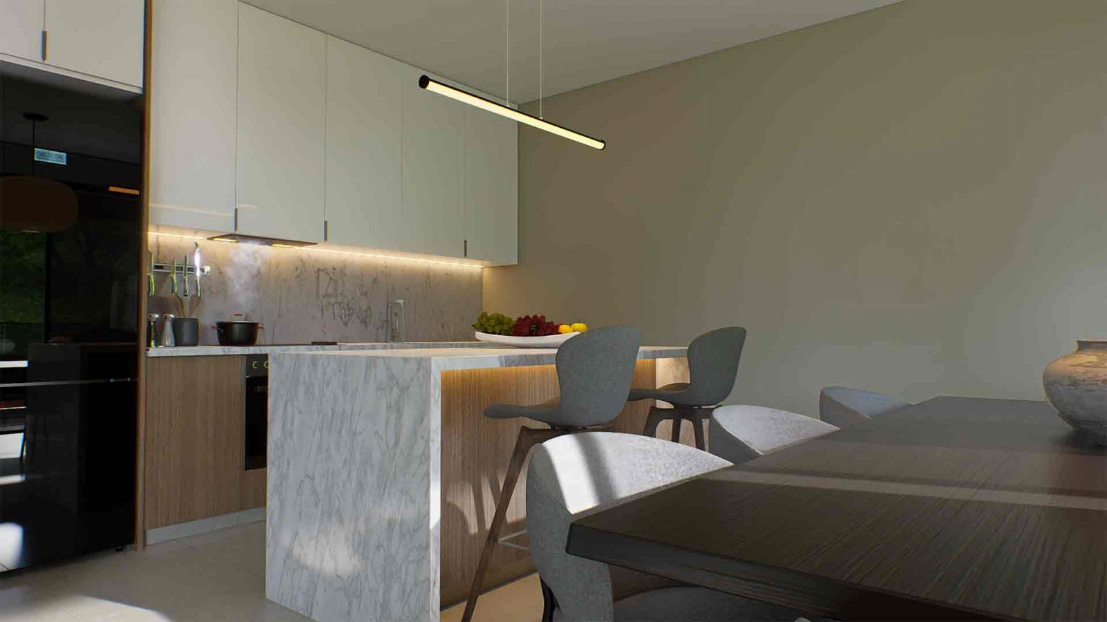 Elegantes 1+1-Apartment in ruhiger Lage in Polis mit modernem Komfort