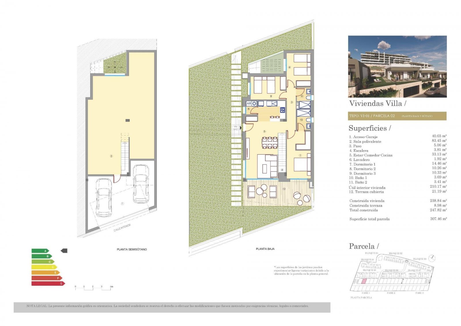 Neue Wohnhäuser in Mutxamel neben dem Golfplatz Bonalba mit Meerblick